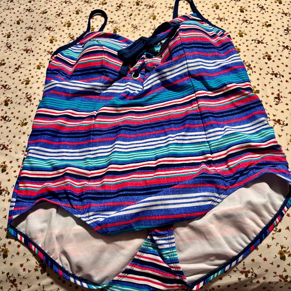 Time and Tru One piece Swimsuit